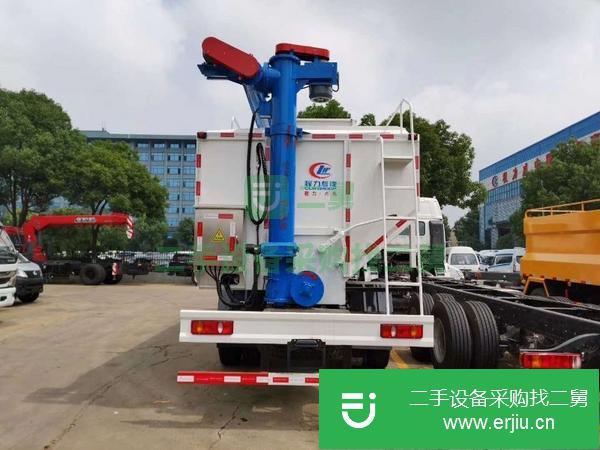 湖北出售二手陜汽30方散裝飼料運輸車