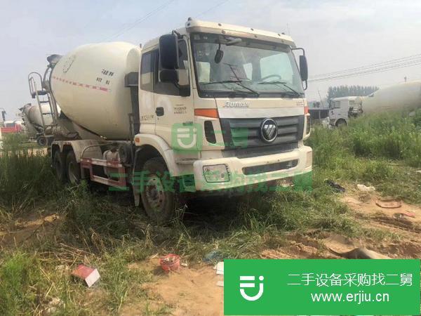 江蘇出售二手大14方歐曼攪拌車
