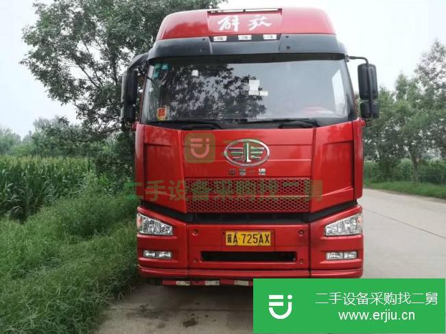 河北出售二手一汽解放375馬力半掛車