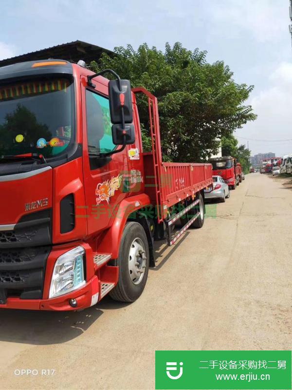 湖南出售二手乘龍貨車6.8米平板