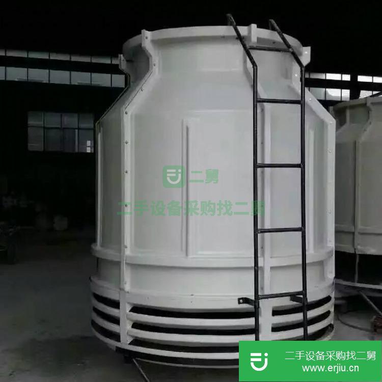 河北出售二手玻璃鋼ZLT-300圓形冷卻塔