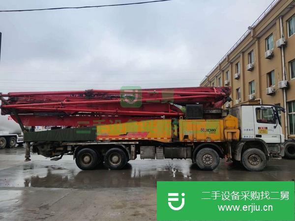 江蘇出售二手徐工泵車 奔馳56米底盤，7節(jié)臂，可以過戶