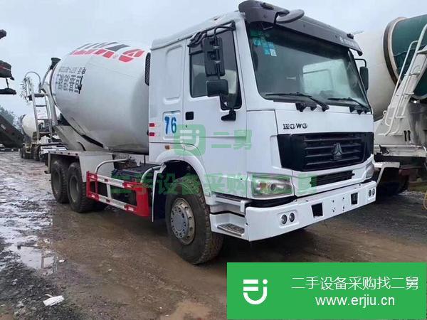 河北出售二手豪沃國四14方攪拌車車況精品