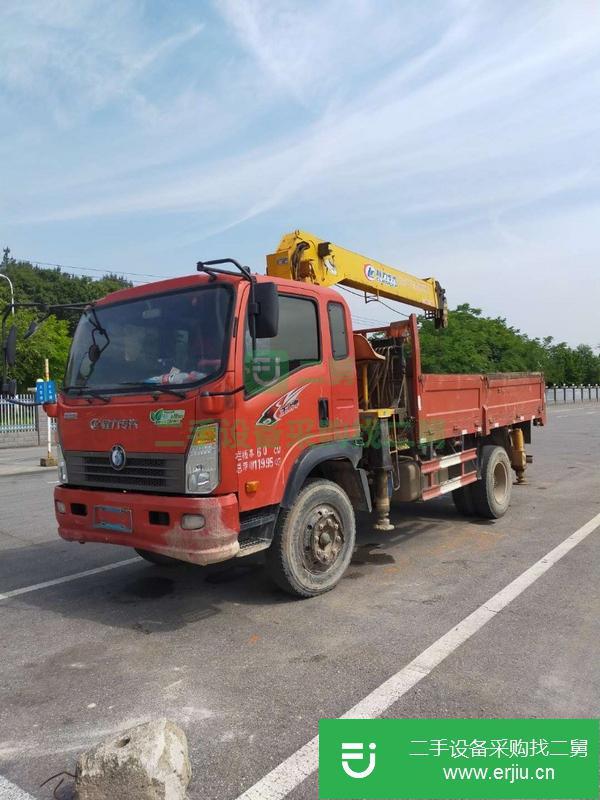 廣西出售二手程力6.3噸隨車吊包提檔過戶