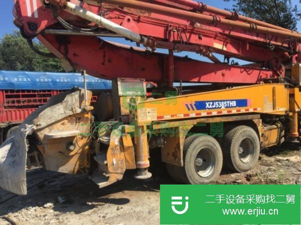 河北出售二手徐工44米泵車一直干活的車沒手續