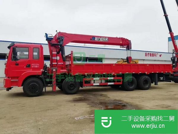 青海出售二手東風錦程前四后八20噸隨車吊