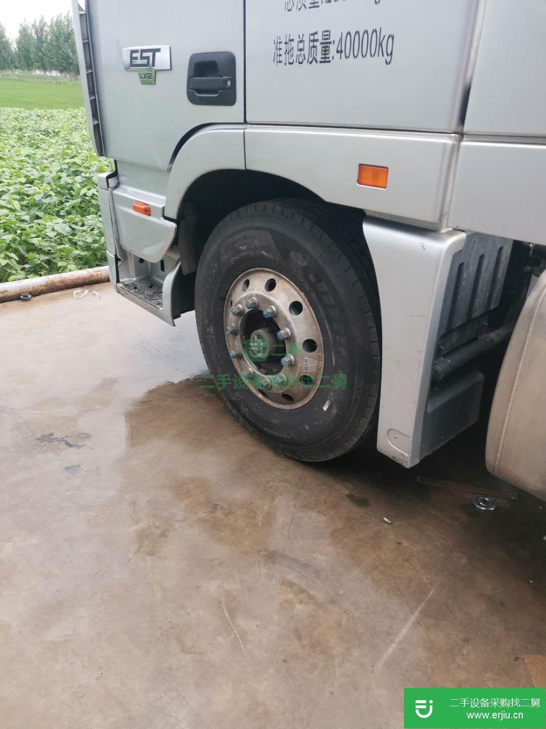 山東出售二手福田歐曼460馬力牽引車