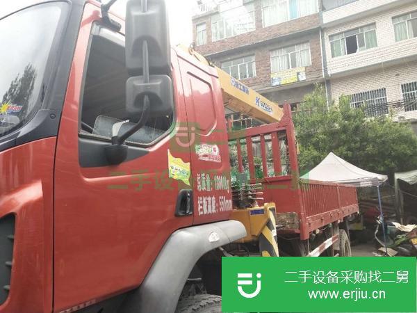 安徽出售二手徐工10噸四節臂吊車