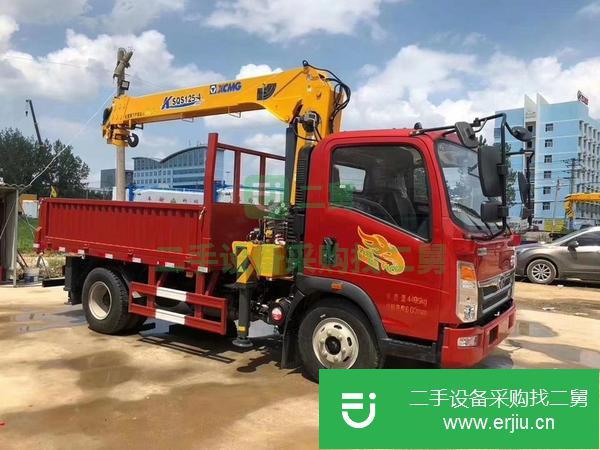 云南出售二手重汽豪曼云內130馬力徐工5噸隨車吊
