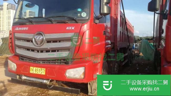 安徽出售二手福田歐曼自卸車