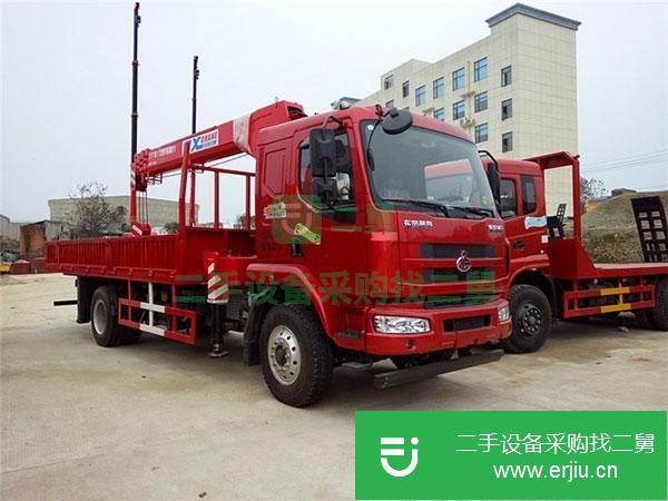 湖北出售二手東風(fēng)柳汽單橋8噸隨車吊