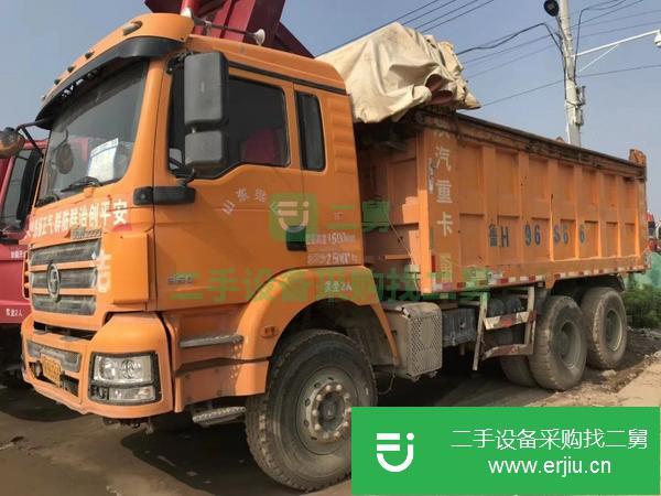 湖南出售二手后八輪德龍國四14年5米6自卸車