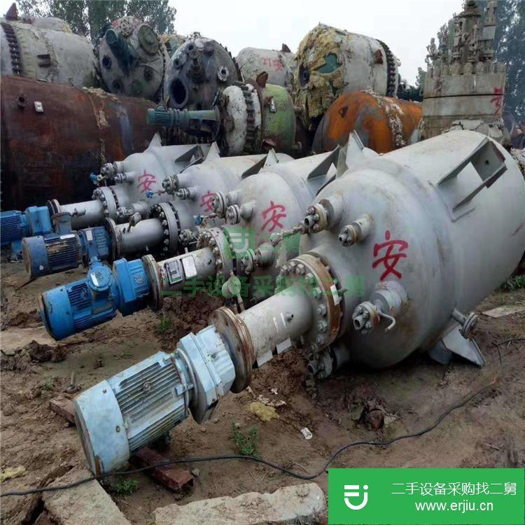 山東出售二手永康3噸反應釜