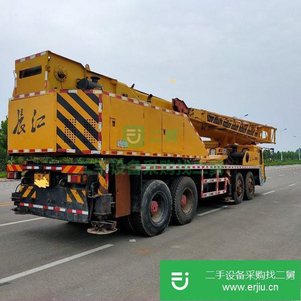 河南出售二手長江70噸吊車保養很到位