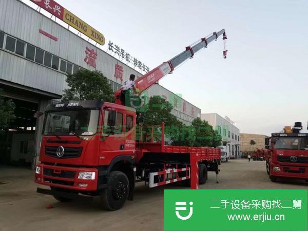 廣西出售二手東風(fēng)華神T5后八輪隨車吊