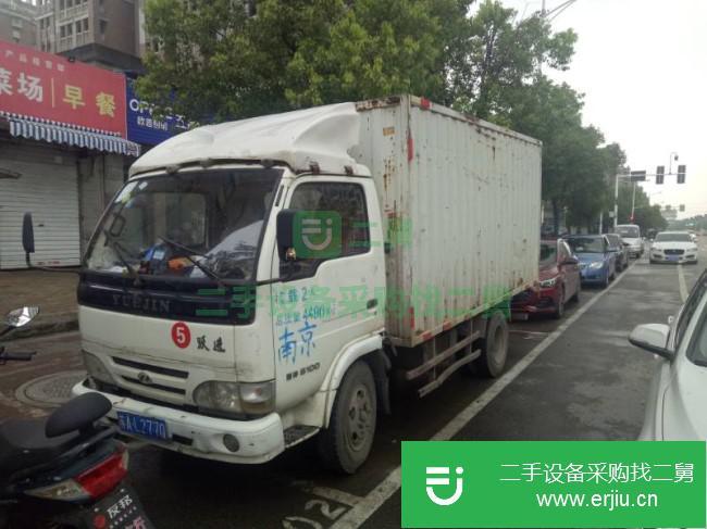 江蘇出售二手上汽躍進廂式貨車