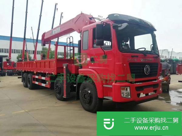 青海出售二手東風錦程前四后八20噸隨車吊