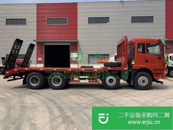 廣西出售二手解放前四后八平板運輸車