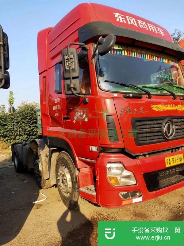 云南出售二手15年12月天龍385牽引車國四雷諾發動機