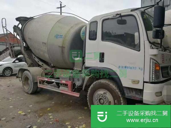 山東出售二手6方東風(fēng)天龍混凝土攪拌車國五包提檔過戶