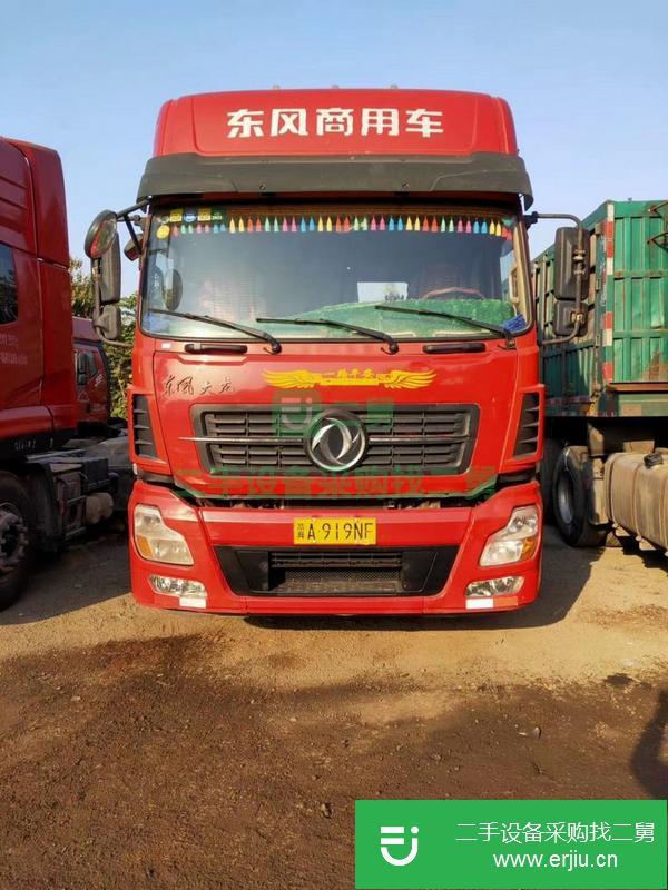 云南出售二手15年12月天龍385牽引車國四雷諾發動機