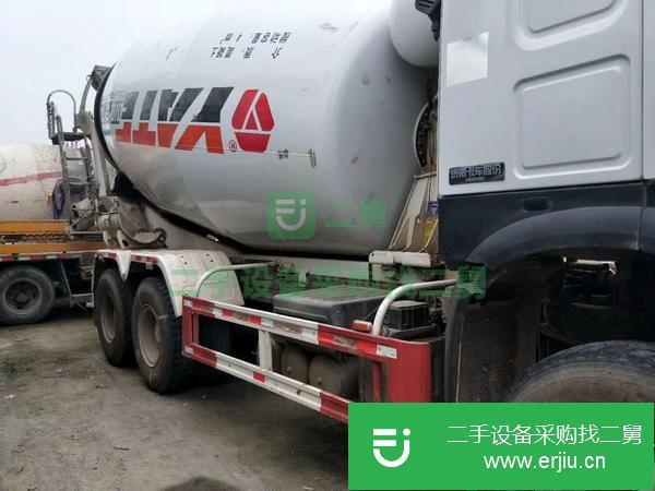 河南出售二手18年國五豪沃大14方攪拌車