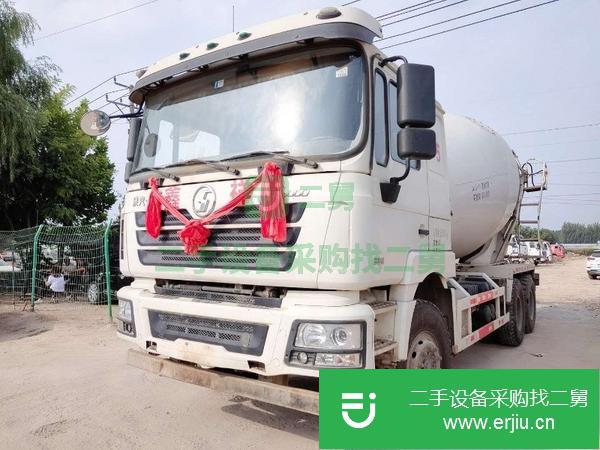 福建出售二手陜汽德龍大14方攪拌車