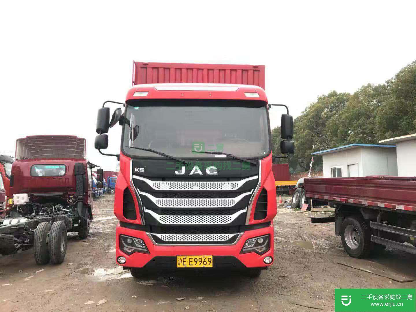 上海出售二手江淮格爾發箱式貨車
