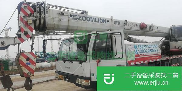 河北出售二手中聯(lián)25V汽車吊