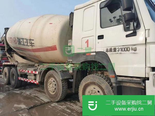 浙江出售二手攪拌車國四14年9月份二十方