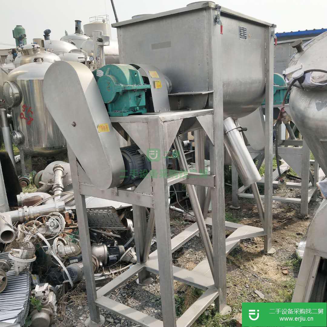 山東出售二手自動干粉砂漿碳鋼混合機