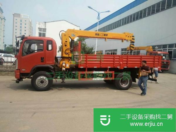 湖北出售二手6.3噸騰宇隨車吊