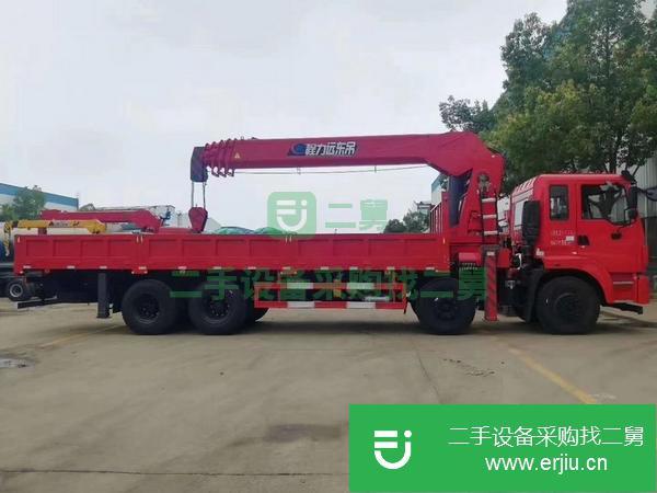 青海出售二手東風錦程前四后八20噸隨車吊