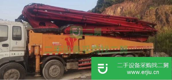 湖南出售二手三一56米泵車手續齊全包過戶