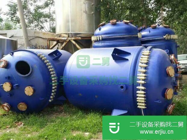 山東出售二手搪瓷反應釜