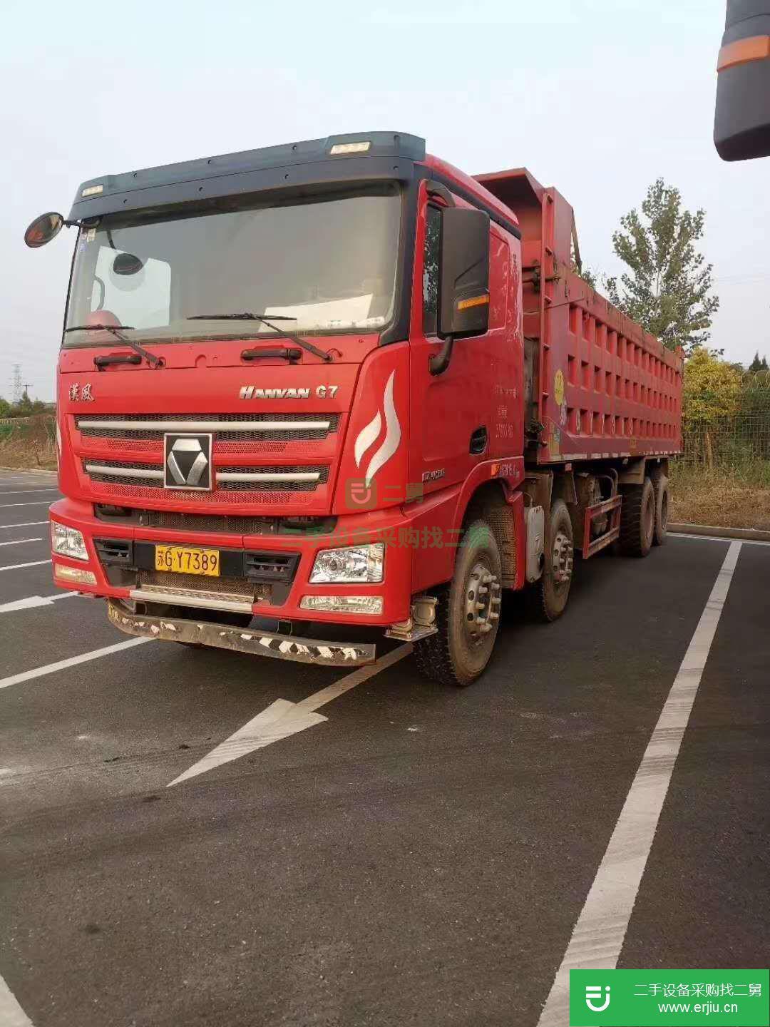 河北出售二手徐工重卡430馬力自卸車