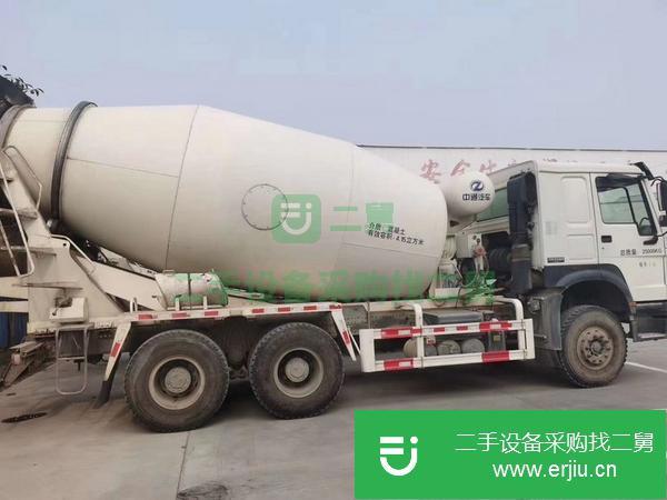 山東出售二手國五豪沃混凝土攪拌車