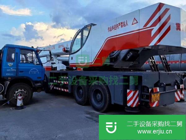 河北出售二手中聯70噸吊車車況良好手續齊全