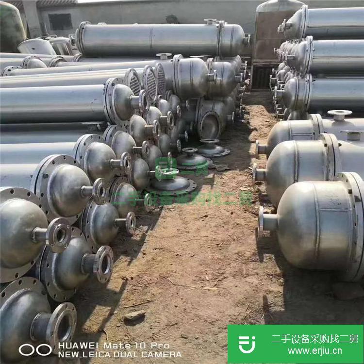 山東出售二手搪瓷片冷凝器