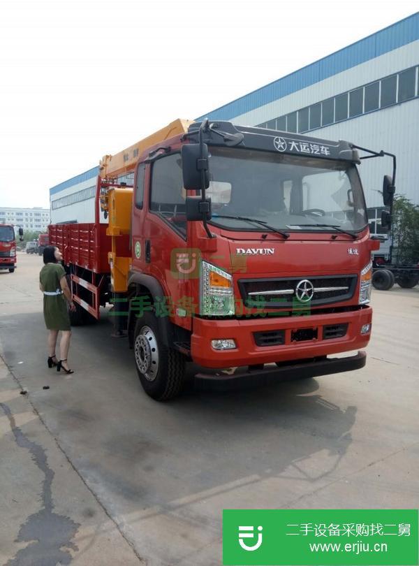 湖北出售二手6.3噸騰宇隨車吊