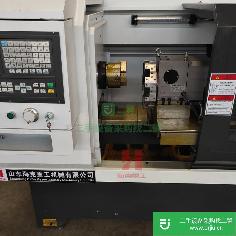 山東出售二手海克重工數控車床CK6432