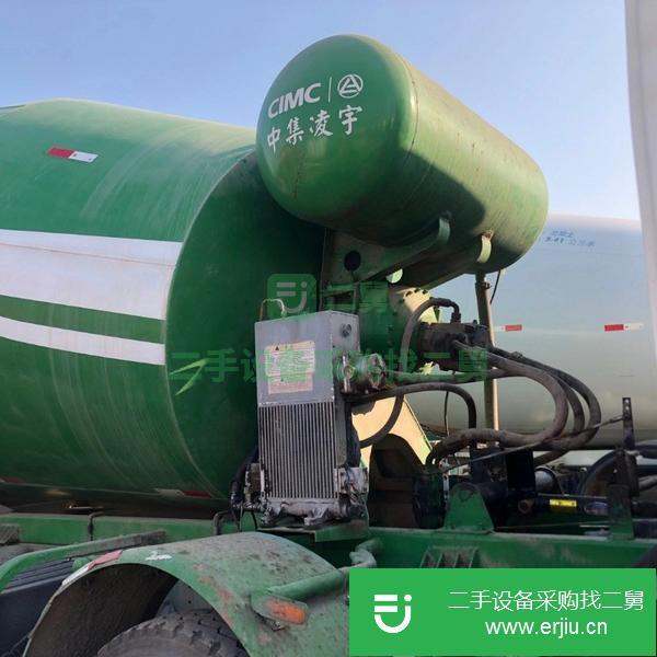 天津出售二手豪沃國五大12方攪拌車