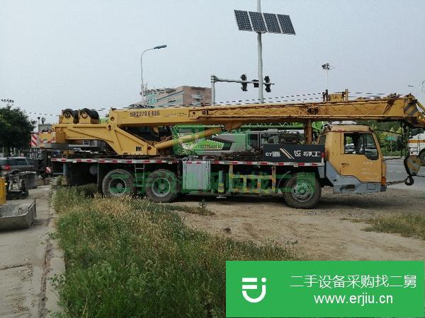天津出售二手柳工12噸吊車