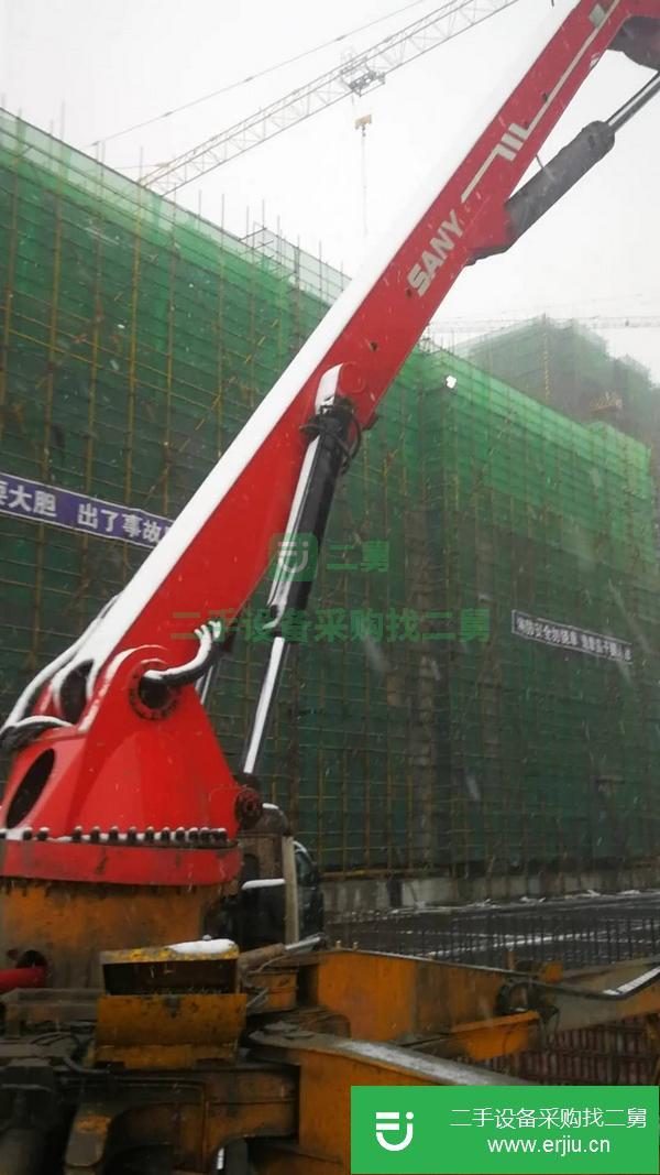 天津出售二手三一泵車，奔馳46米底盤
