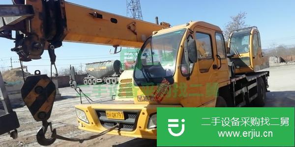 河北出售二手徐工十六噸吊車
