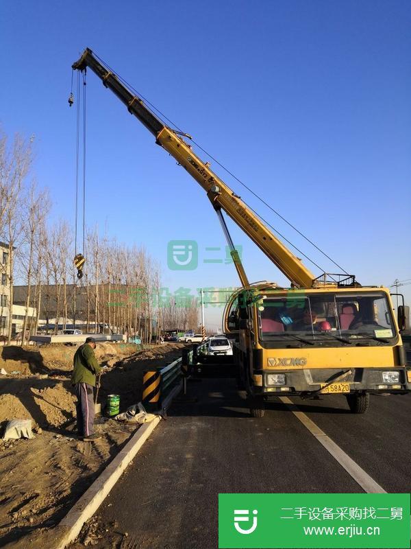 山東出售二手徐工吊車二十噸