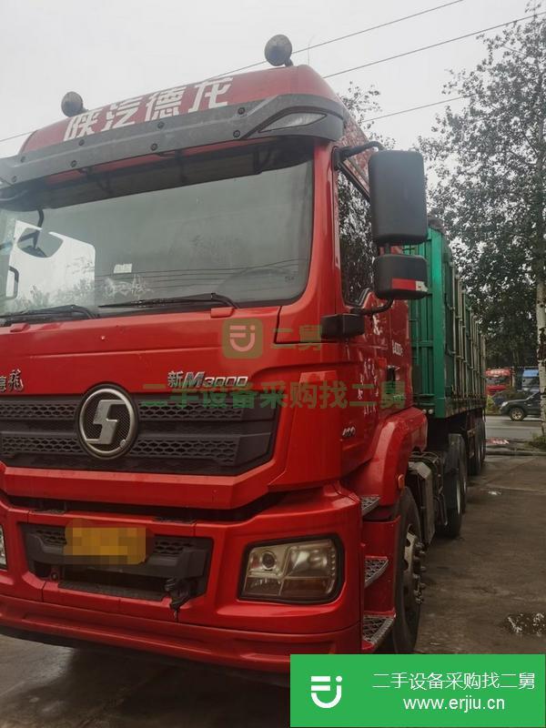 河北出售二手國五雙驅德龍牽引車400馬力