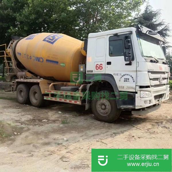 山東出售二手九成新攪拌車