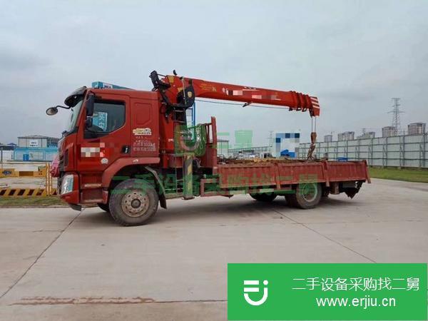 浙江出售二手三一單橋8噸隨車吊