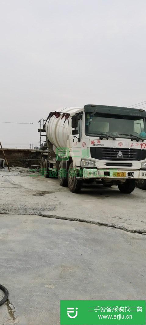 江蘇出售二手豪沃大18方攪拌車